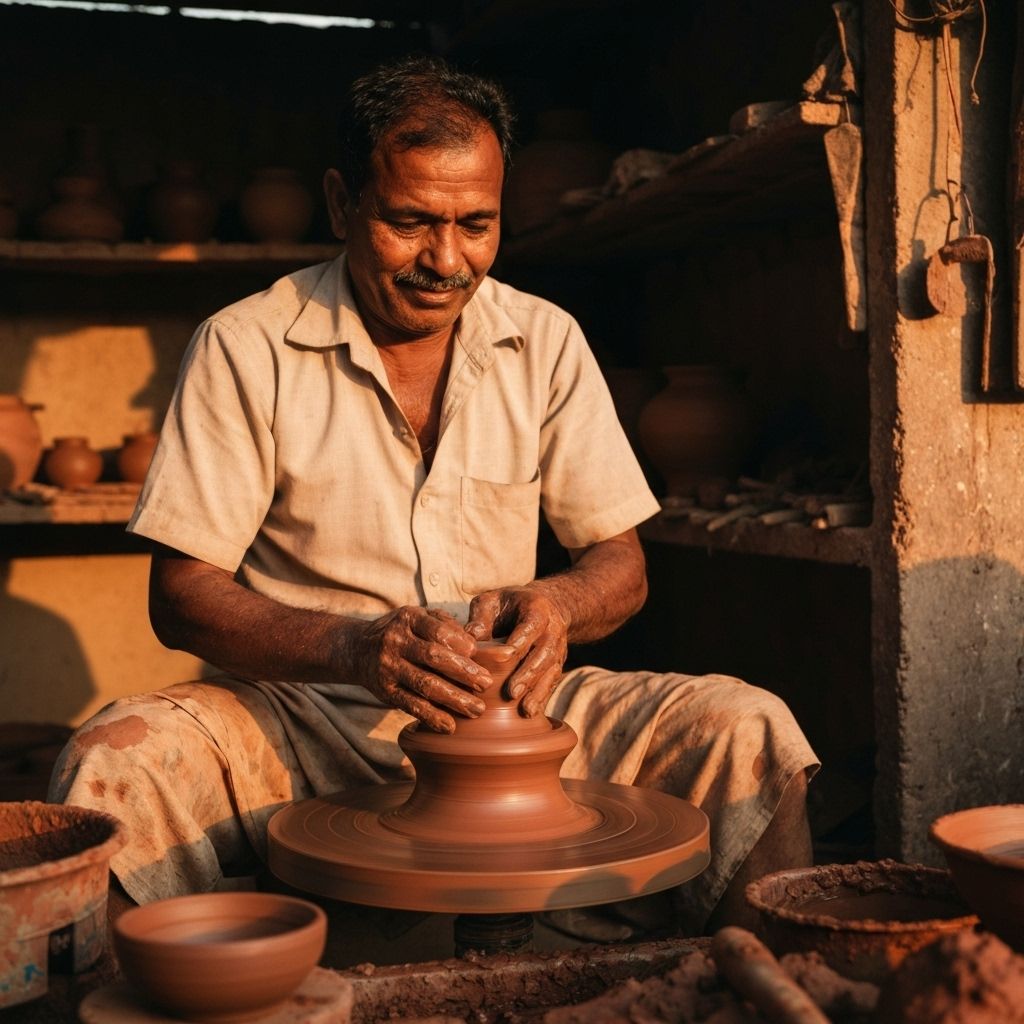 Master craftsman at work